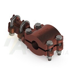 CX Substation Tee Connector - 90 deg Copper Tube to Cable